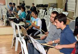 Aliağalı Gençlere Bateri Kursu