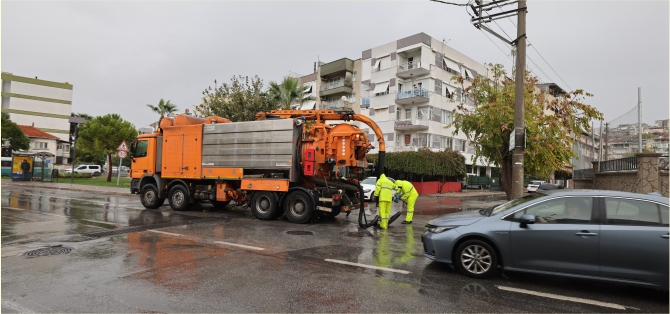 İzmir’de yağmur alarmı