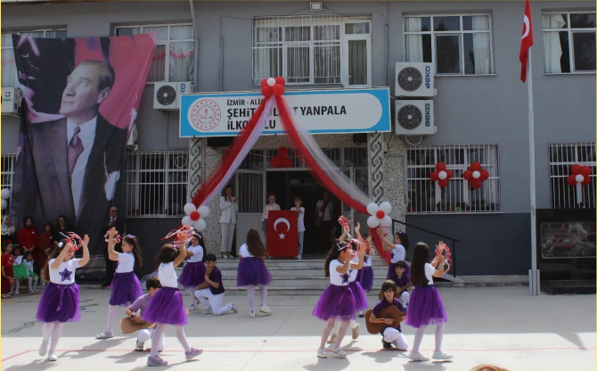 Şehit Bülent Yanpala İlkokulu'nda 23 Nisan Heyecanı