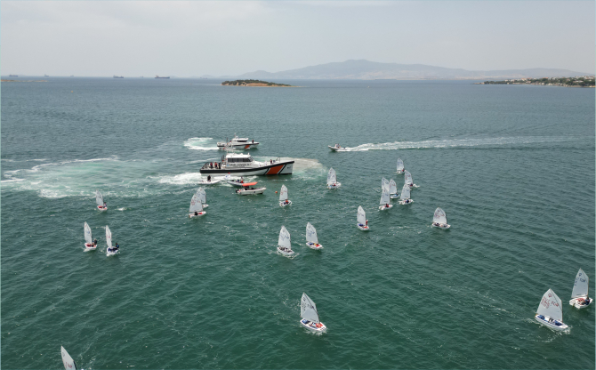 100. Yıl Sahil Güvenlik Kupası Yelken Yarışları'nda Ödüller Sahiplerini Buldu