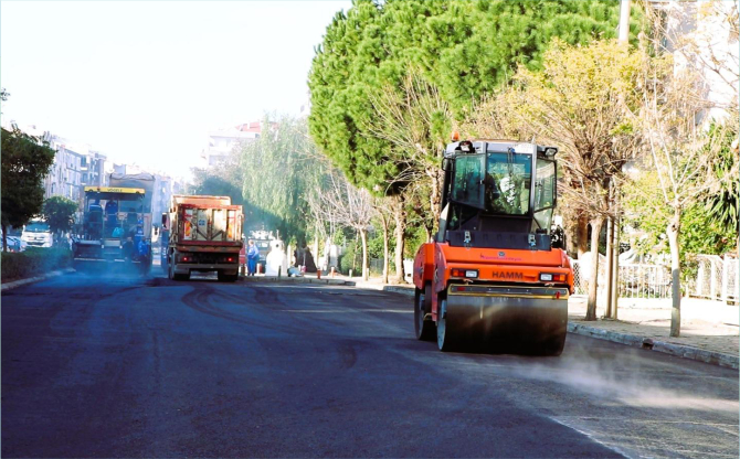 Hedef 1 milyon ton asfalt