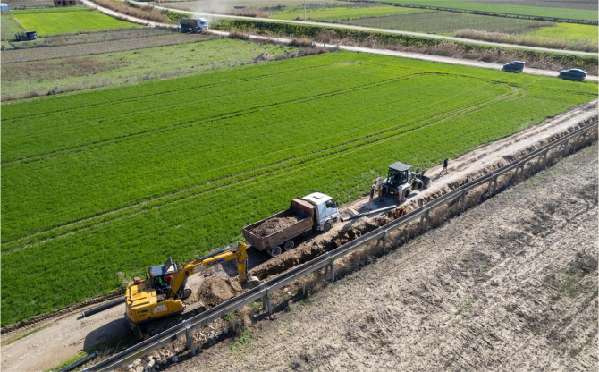 Menemen’in 7 mahallesine 400 milyon liralık içme suyu yatırımı
