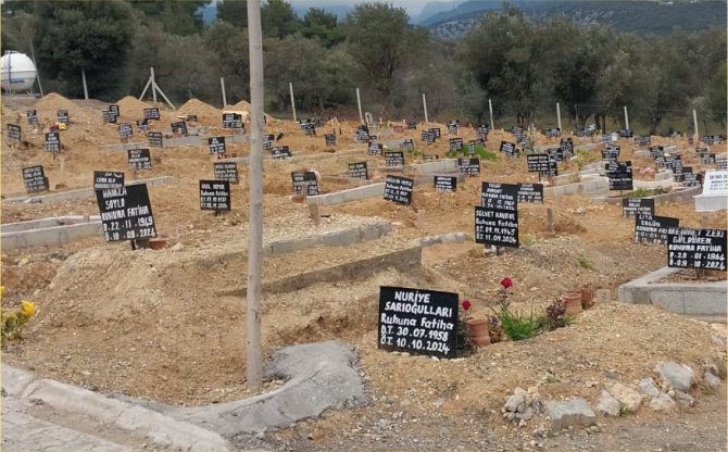 Son bir yılda 5 ilçeye 26 bin 400 gömü kapasiteli mezarlık