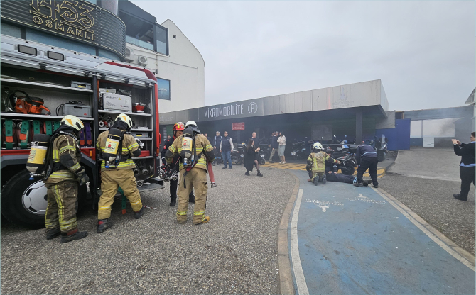 İZDENİZ’den yangın tatbikatı