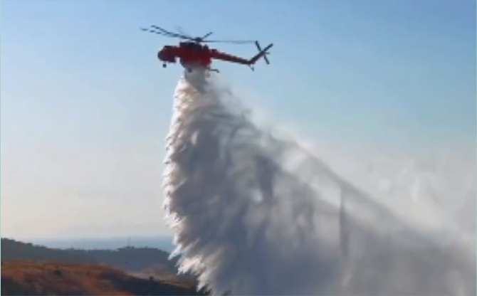 Aliağa'daki Orman Yangını Kontrol Altına Alındı