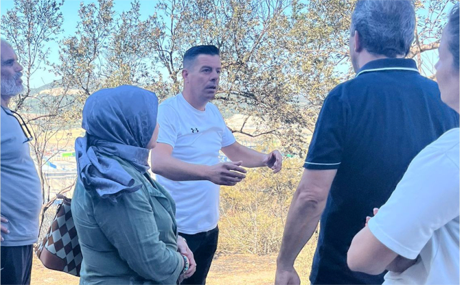 MHP Aliağa İlçe Teşkilatından Bozköy’e Geçmiş Olsun Ziyareti