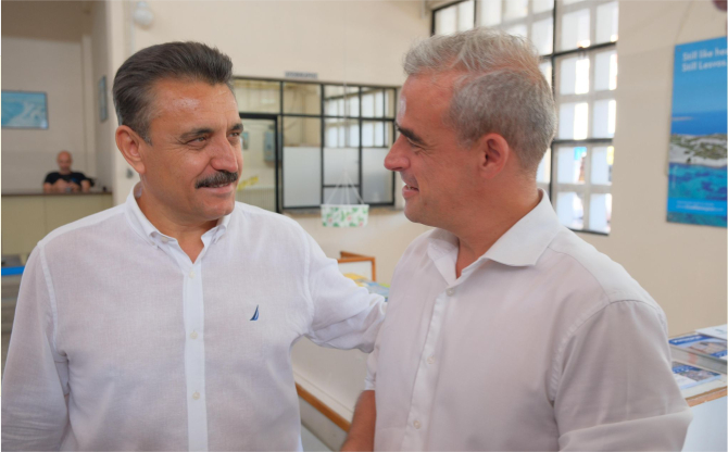 Dikili İle Midilli Arasındaki Dostluk Büyüyor