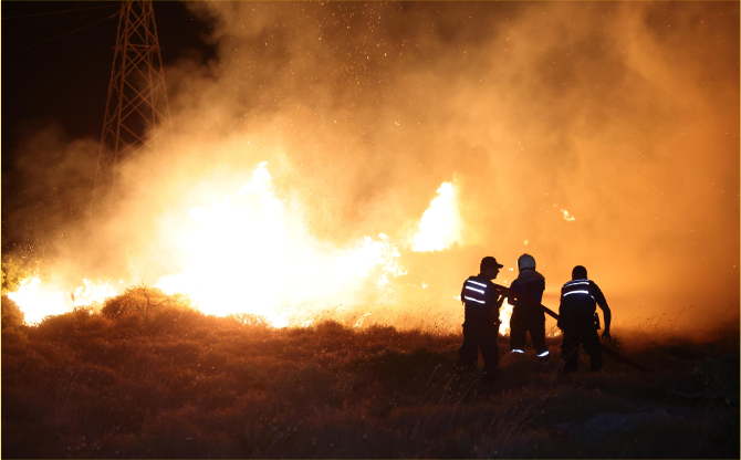 Çeşme’deki Yangın Kontrol Altına Alındı