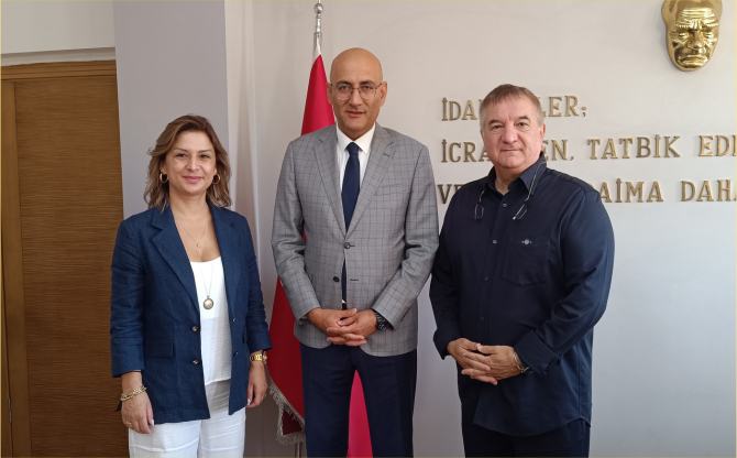 Etik Başkanı Ve Yardımcısından Kaymakam Aydın’a Ziyaret