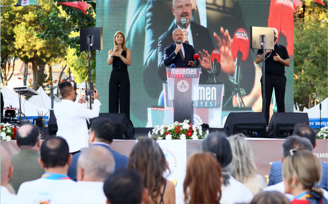 Menemen Belediyesi Uluslarası Çömlek Festivali’ne muhteşem final