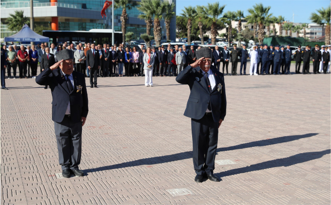 Gaziler Günü’nün 104. Yılı Aliağa’da Kutlandı