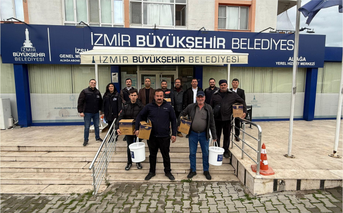 İzmir Büyükşehir’den Aliağalı Üreticiye Kırsal Destek Hamlesi