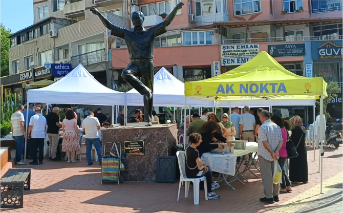 Ak Parti Aliağa İlçe Başkanlığı'ndan Yoğun Katılımlı Aşure Etkinliği