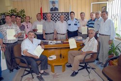 şoförler Belgelerini Aldılar