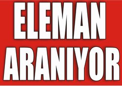 Bayan  Eleman Aranıyor 