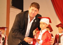 Miniklerin mezuniyet töreni