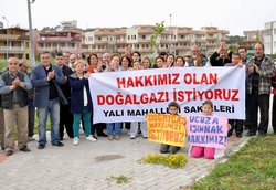 Yalı Mahallesi Doğalgaz İstiyor