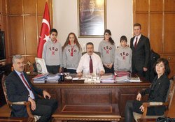 TED Aliağa'dan Vali Kıraç Ziyareti