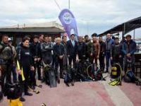 Aliağa'da Deniz Dibi Temizliği 