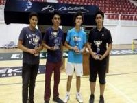 Masa tenisi turnuvasında şampiyonlar belli oldu