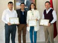 Oryantiring Federasyonundan Duman’a Teşekkür Belgesi