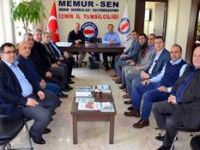 AK Partili Kocabıyık, Memur-Sen'i ziyaret etti