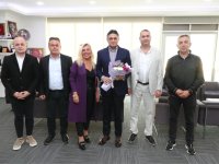 Başkan Acar'a Teşekkür Ziyareti