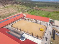 Alia Park’ta Kapalı Manej Çalışmaları Sürüyor