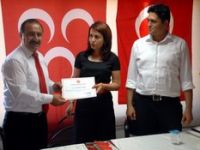 MHP Kadın Kollarında Devir Teslim