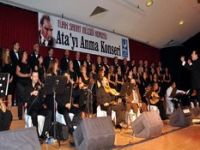 Aliağa ATA'sını Şarkılarla Andı 