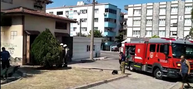 Aliağa'da Trafo Yangını